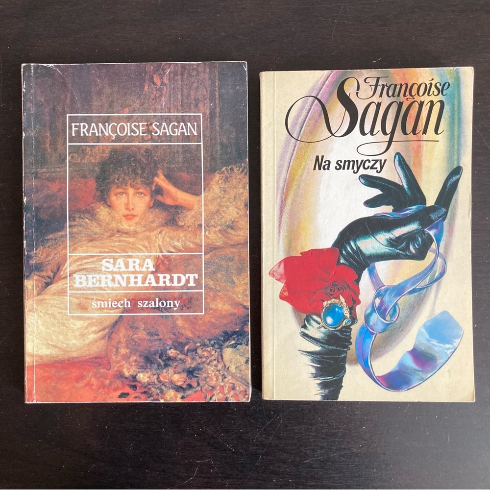 2 dwie książki Francoise Sagan